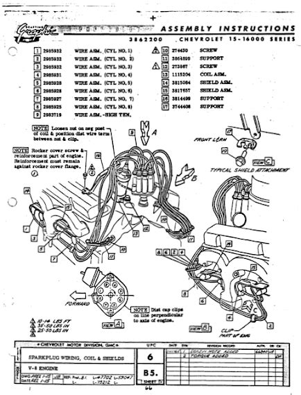Spark Plug Wiring Diagram For Chevy 350 Wiring Hei Diagram Ford