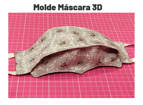 Mascara De Tecido Para O Rosto 3D Moldes E Medidas Gratis Criativo Ok