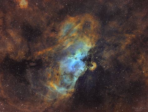 M16 The Eagle Nebula Sho Rastrophotography