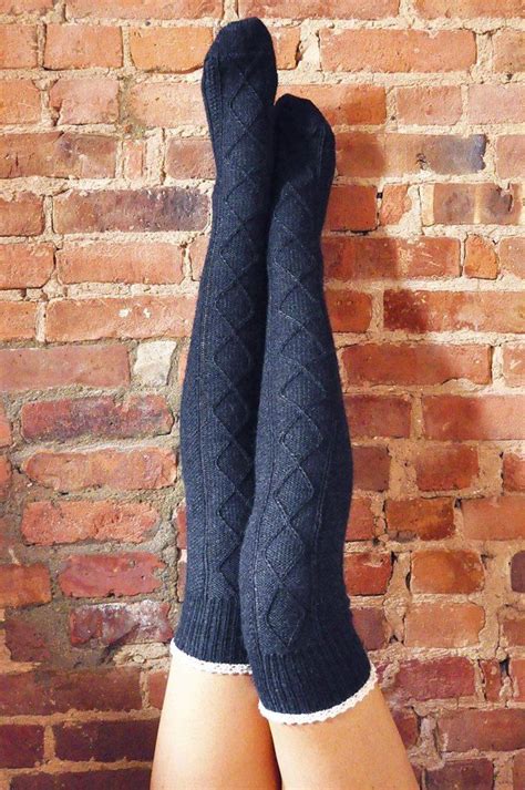 Diamond In The Ruffle Cable Knit Socks Knitting Pattern By Lauren Riker Lovecrafts Cable