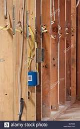 Pictures of Running Electrical Wire Through Studs