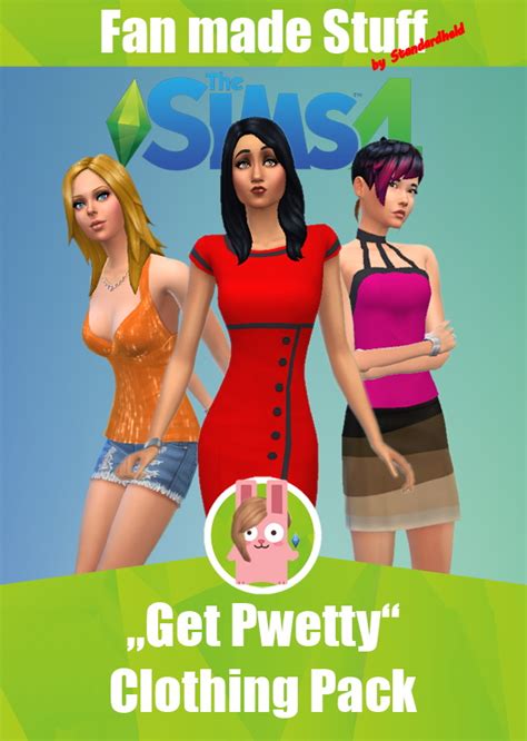 Simsworkshop Get Pwetty Clothing Pack • Sims 4 Downloads