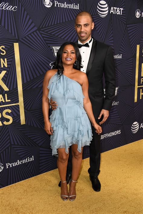 Nia Long Celebrates Fiancé Ime Udokas Nba Win