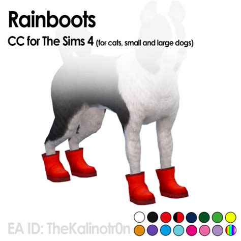 List Of All Cc For Animals At Kalino Sims 4 Updates