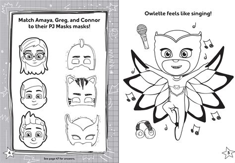 Pj Masks Mighty Masks Book By Editors Of Studio Fun International