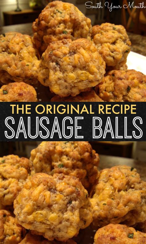 Sausage Ball Recipe On Bisquick Box Bryont Blog