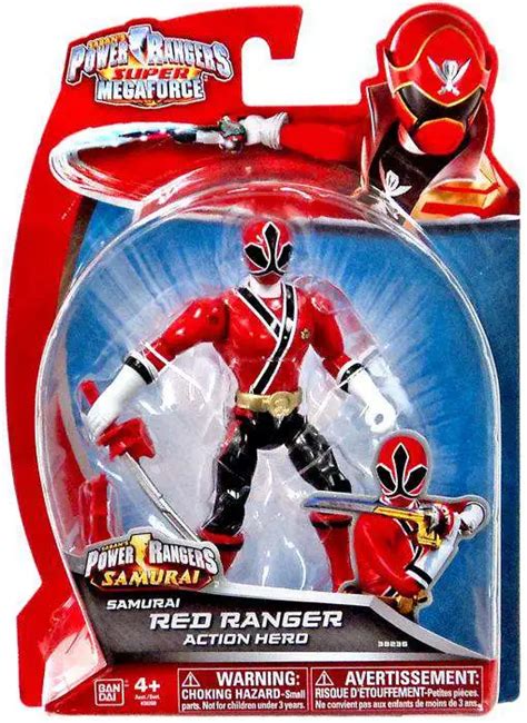 Power Rangers Super Megaforce Samurai Red Ranger Action Hero Action