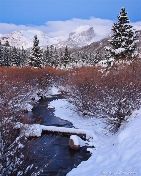 Winter On Glacier Creek Photo In Rocky Mountain National Park
