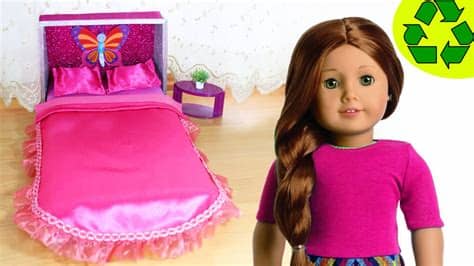 20,083 likes · 73 talking about this. How to make an American Girl Doll Bed and Bedding - No Sew ...