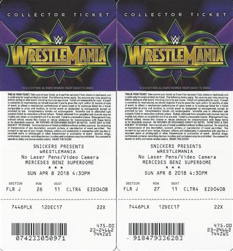 21 Wrestlemania 2023 Tickets Packages Ideas 2023 Gds