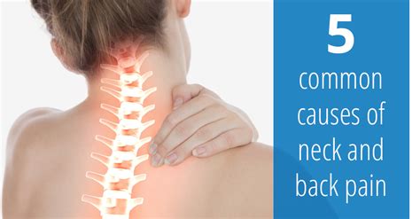 This study surveyed 15 companies in zhejiang province, china. The 5 Common Causes of Neck and Back Pain