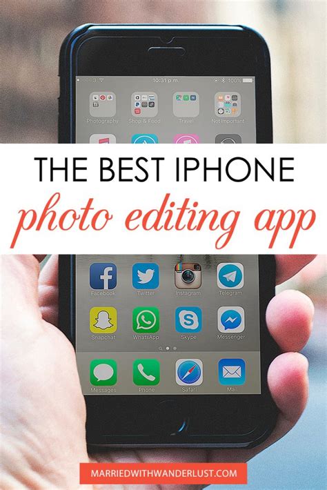 The Best Iphone Photo Editing App Married With Wanderlust