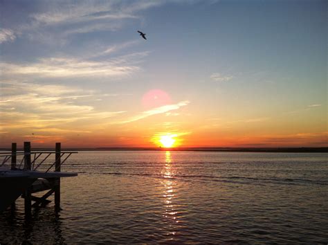 Sunset On Lbi New Jersey Sunset Places Outdoor