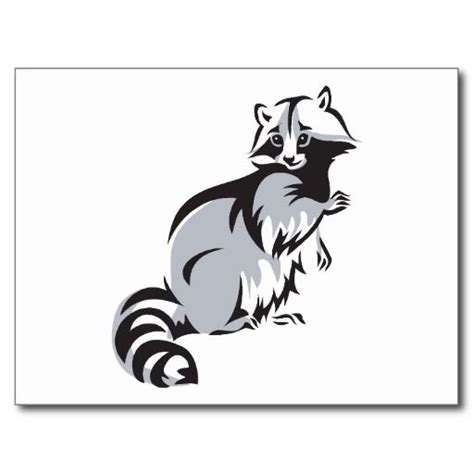 Simple Raccoon Drawing Free Download On Clipartmag