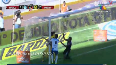 El conjunto azulcrema llega tras empatar a un gol ante santos en condición de visitante, por lo que cuenta con. Puebla vs America 2 3 Jornada 16 Clausura 2012 - YouTube
