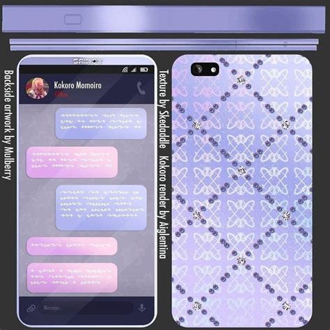 Kashiko S Phone Texture In Yandere Simulator Yandere Sims Games