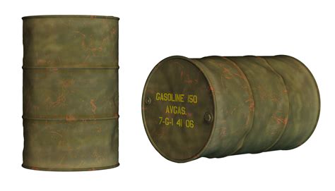Ground Support Equipment Oil Barrel Barrel Decor Oil Drum Candels