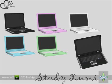 The Sims Resource Study Lumi Laptop