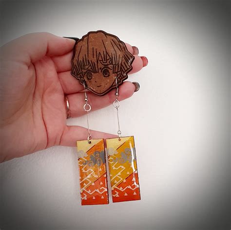 The zenitsu demon slayer earrings is not just a product. Demon Slayer Earrings - The Engrave Slave