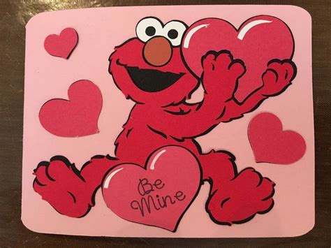 Elmovalentinesdaycard Valentines For Kids