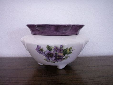 Emerson creek pottery these elegant handmade ceramic pots are specially designed for the african violet; Ceramic African Violet Pot/Large by VandeCraftCeramics on ...