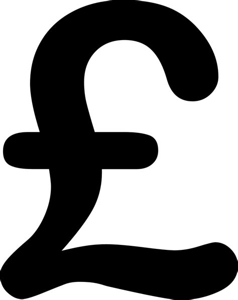 Pound Sign Pound Sterling Currency Symbol Money Coin Png Download