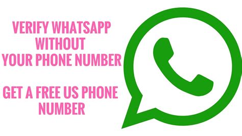 How To Get Free Virtual Number For Whatsapp 2017 Or Bypass Whatsapp