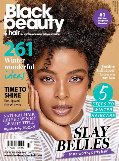December 2019 January 2020 Black Beauty And Hair