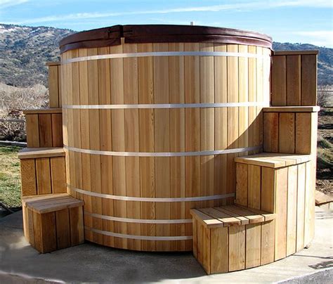 Cedar Wood Hot Tubs Cedar Hot Tub Barrel Sauna Hot Tub