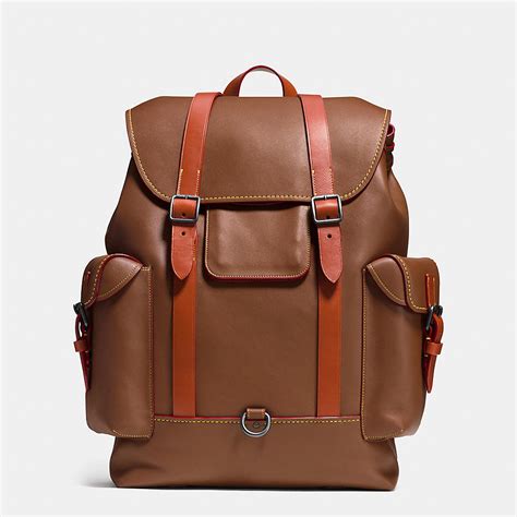 Coach Mens Leather Backpacks Gotham Backpack In Glovetanned Leather
