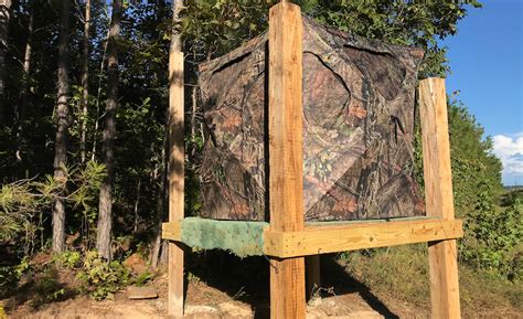 Diy Elevated Deer Blinds On A Budget Game And Fish