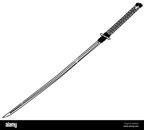 Samurai Sword Katana Drawing