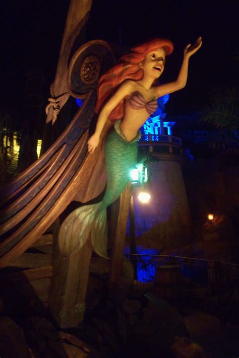 Ariel At The New Fantasyland In Magic Kingdom Walt Disney World Walt Disney World Walt
