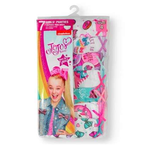 Jojo Siwa Girls Underwear 7 Pack