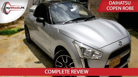 Daihatsu Copen Robe Complete Detail Review My Wheels Pk YouTube