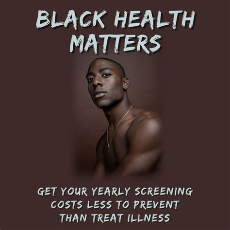 Black Health Matters Template Postermywall