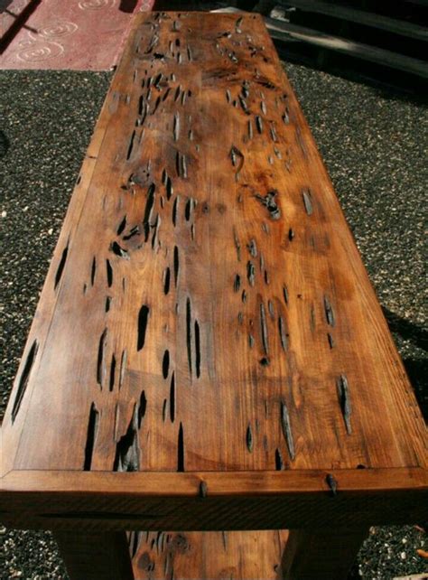 Pecky Cypress Table Love