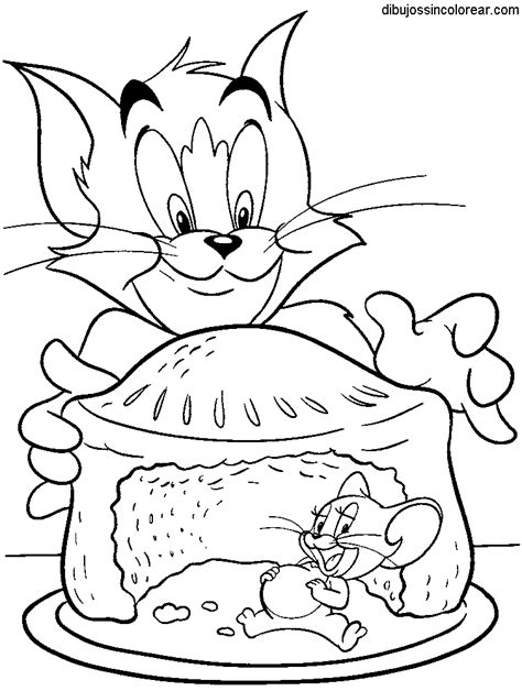 Dibujos De Tom Y Jerry Para Colorear