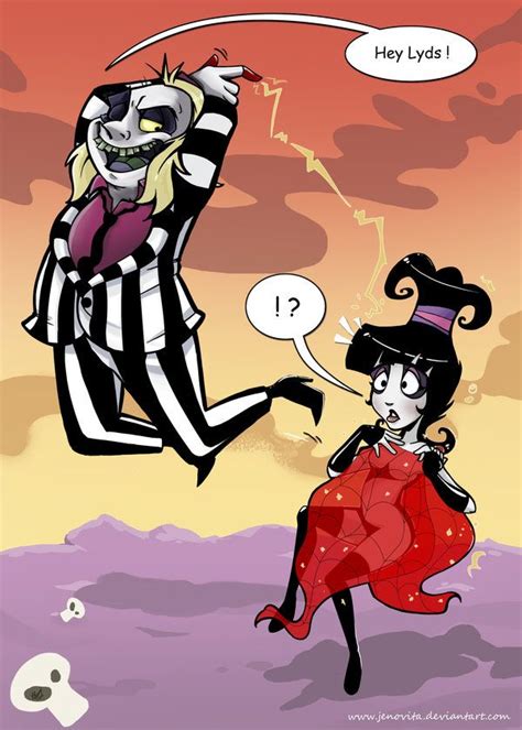 Beetlejuice And Lydia By Jenovita On Deviantart Beetlejuice Cartoon Beetlejuice Beetlejuice