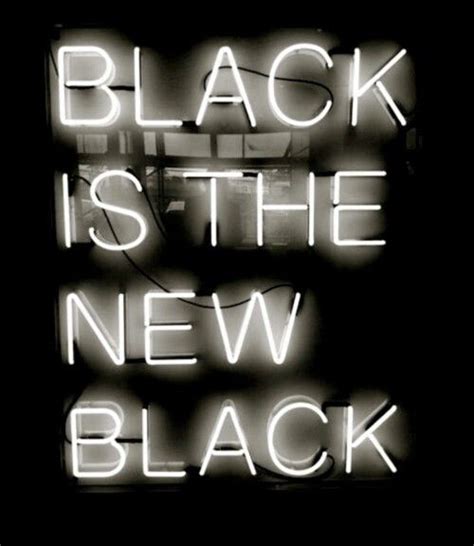 Black and white aesthetic neon. > black