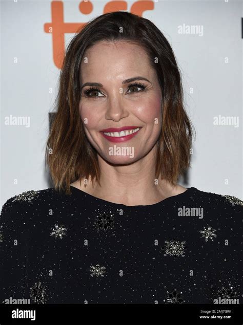 Actress Leslie Bibb Attends The Premiere For Jojo Rabbit On Day Four