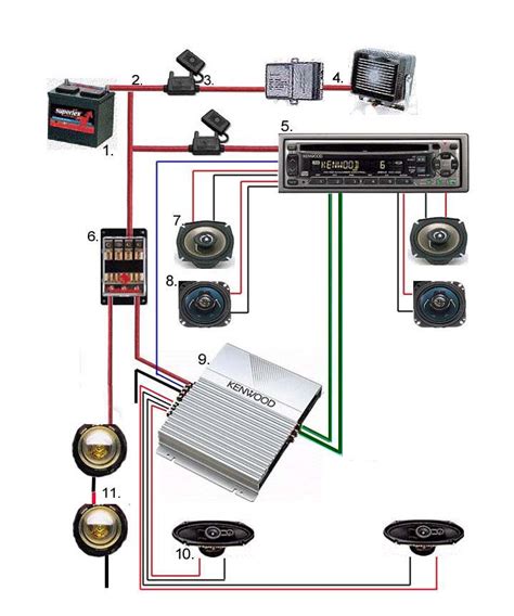 Wiring configuration for 2 speakers in parallel. Wiring Diagram