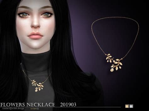 The Sims Resource Necklace 201903 By S Club • Sims 4 Downloads