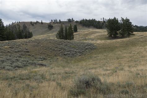 Yellowstone River Picnic Area And Specimen Ridge With Agate Creek