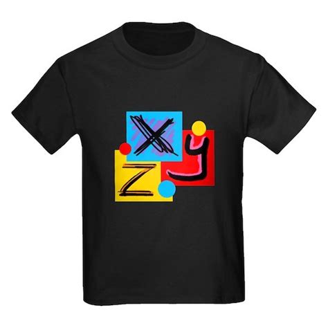 Xyz Kids Dark T Shirt Xyz T Shirt By Pizazzz Kid T Shirts Cafepress