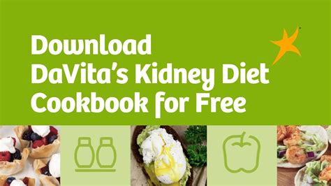 Download Davitas Kidney Diet Cookbook For Free Youtube