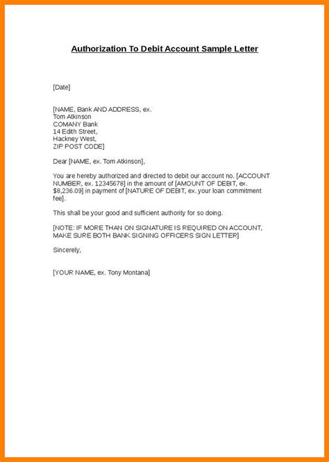 Letterhead is a very important part. 4+ Bank Authorization Letter Sample With Example