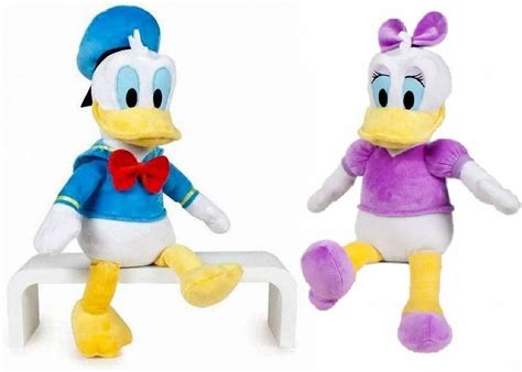 Donald Duck Disney Pack 2 Plush Soft Toy And Daisy Duck 16 40 Cm