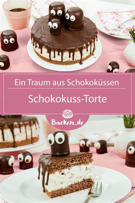 Zutaten für den s'mores pie. Schokoladen-Marshmallow-Kuchen | Schokokuss torte, Kuchen ...