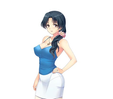 Kuroda Akimi Natsuki Miyuri Original Tsumamigui 3 Game Cg 1girl Bare Arms Bare Shoulders